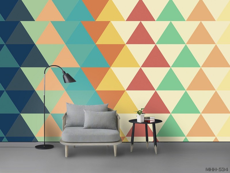 Hình học - Hình tam giác đa sắc MHH-534